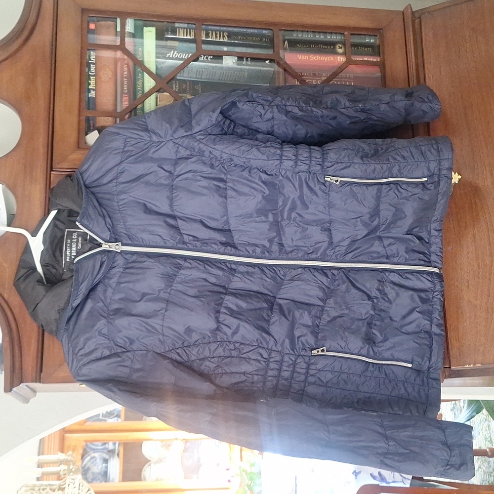 - Lucky Brand  Navy Blue  Down Filled Jacket.
